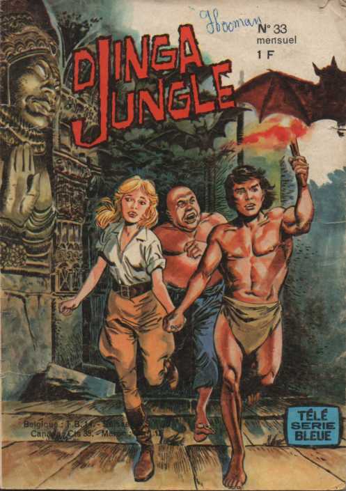 Scan de la Couverture Djinga Jungle n 33